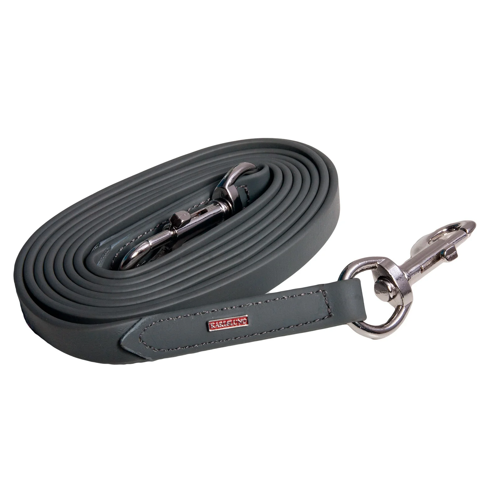 Superstrap Reins Dark Grey/Chrome Icelandic Horse