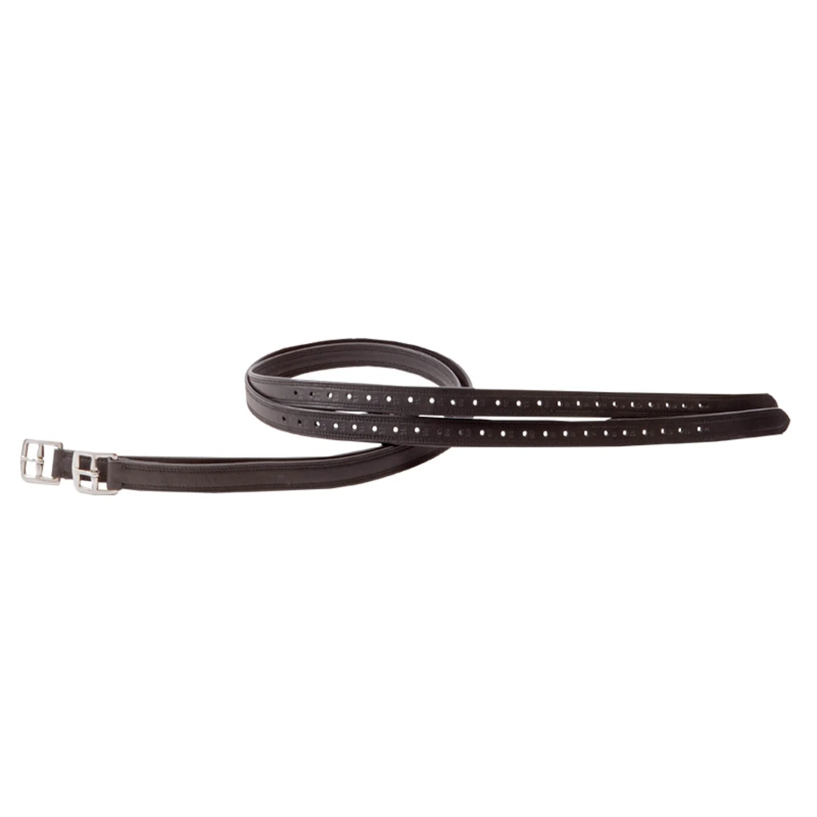 Supple Stirrup Leathers Black 47" - Image 2