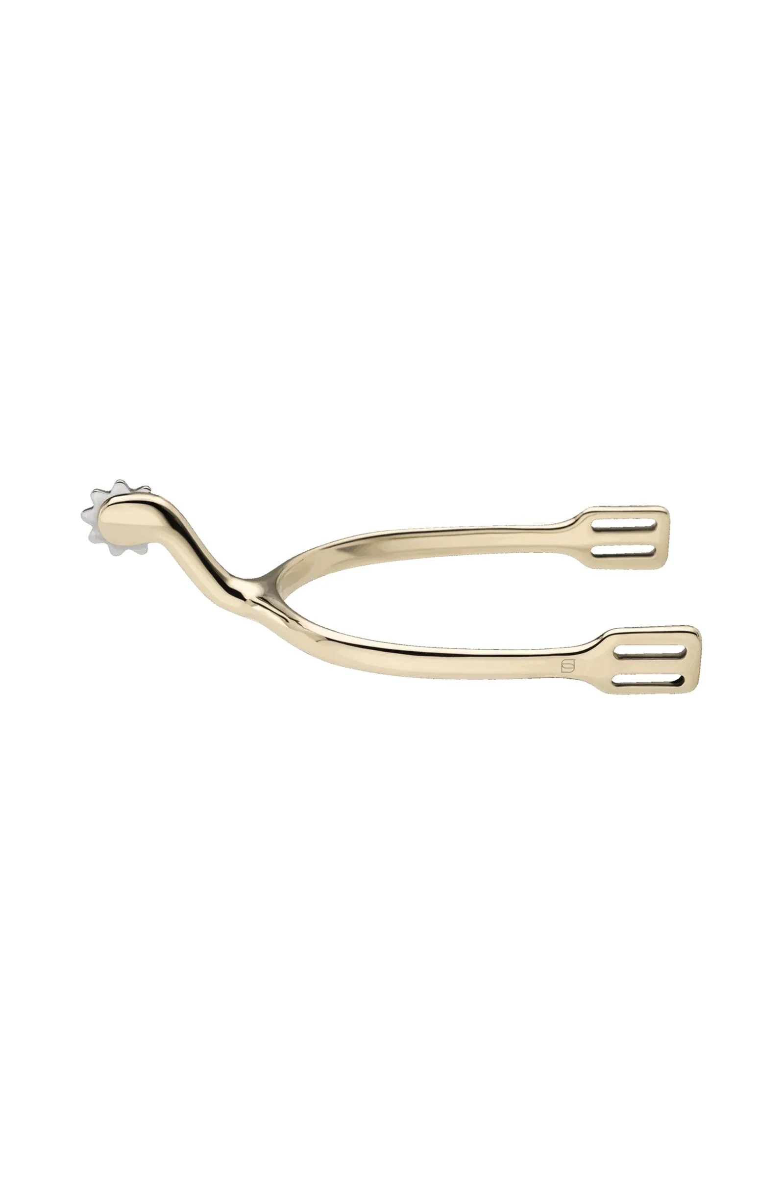 Swan Neck Spurs, Stainless St. 45mm Pointed Rowel #4 000 45 cm