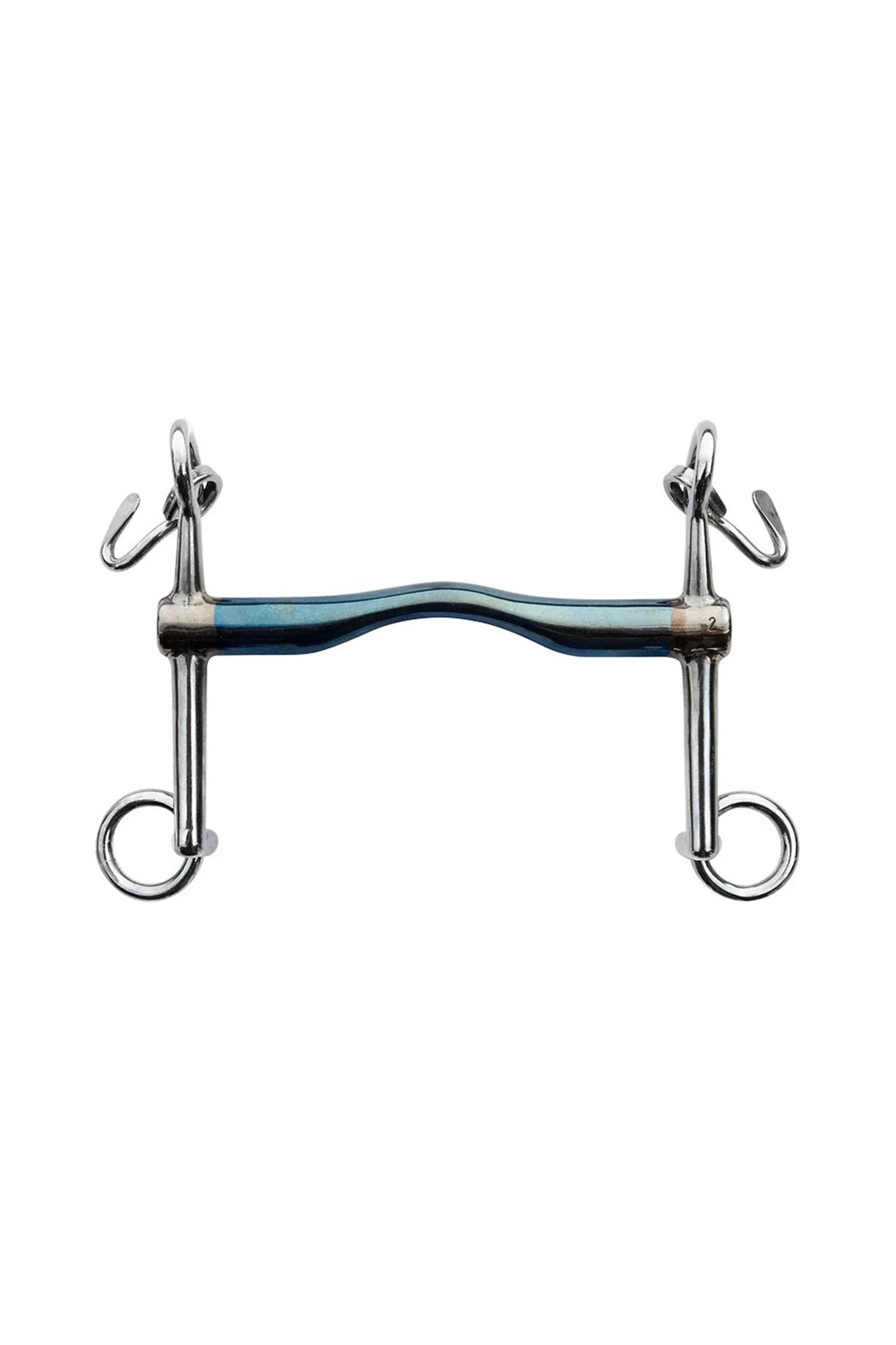 Sweet Iron Baby Weymouth Fixed Low Port Blue 125 mm