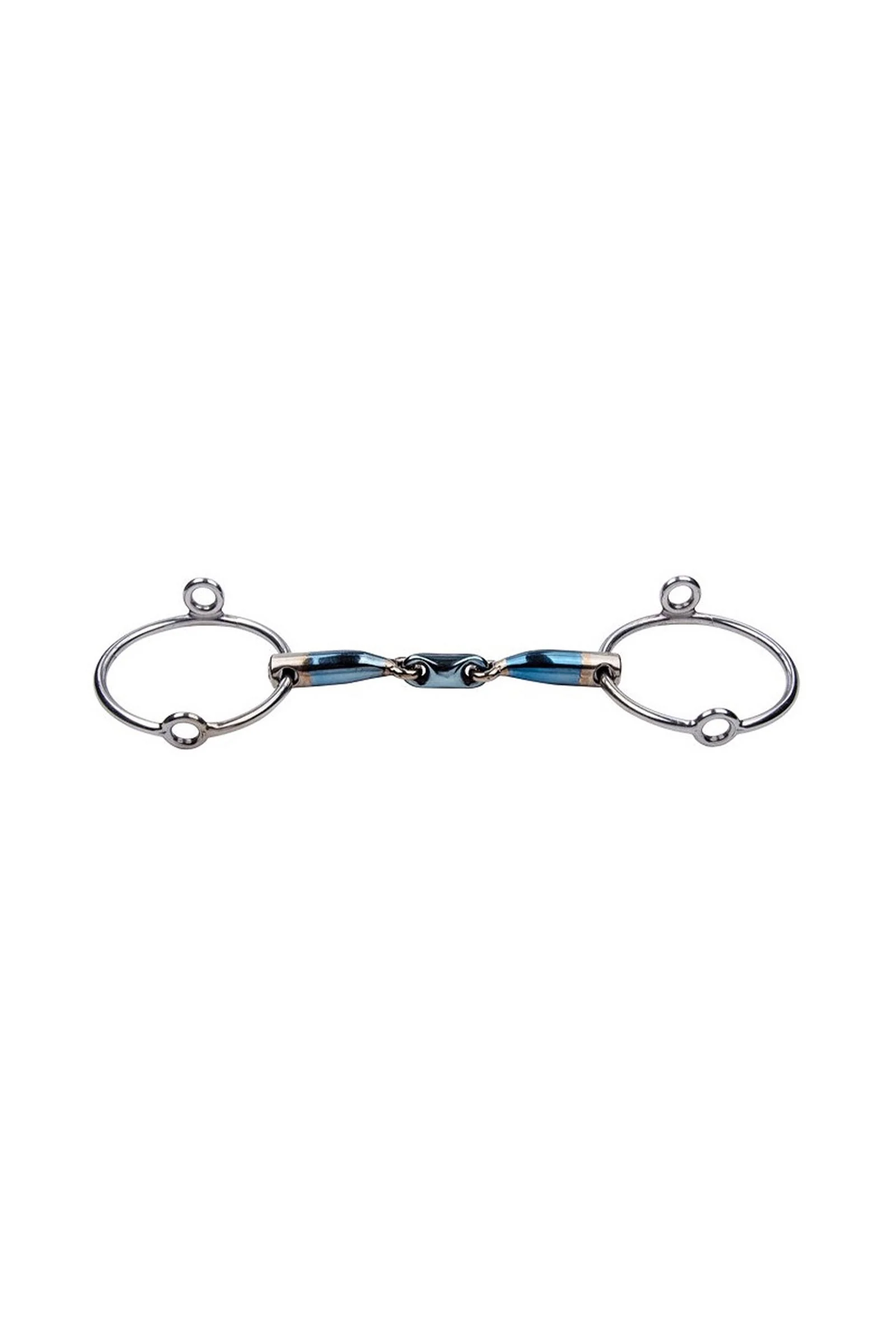 Sweet Iron Loose Ring Gag Eliptical Blue 125 mm