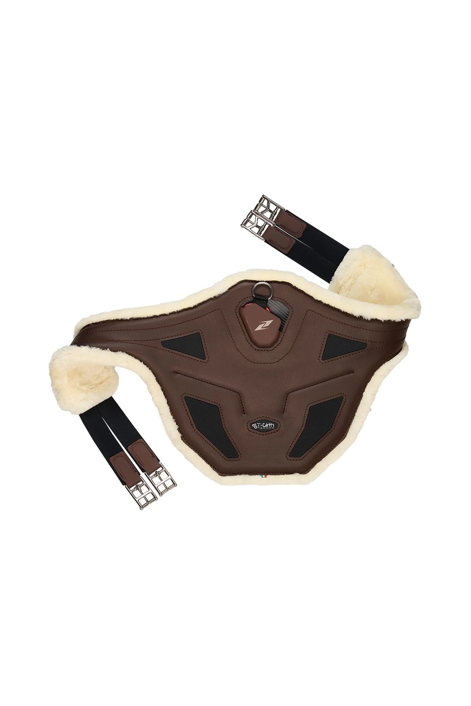 Techno-Fur Stud Girth Brown 45"