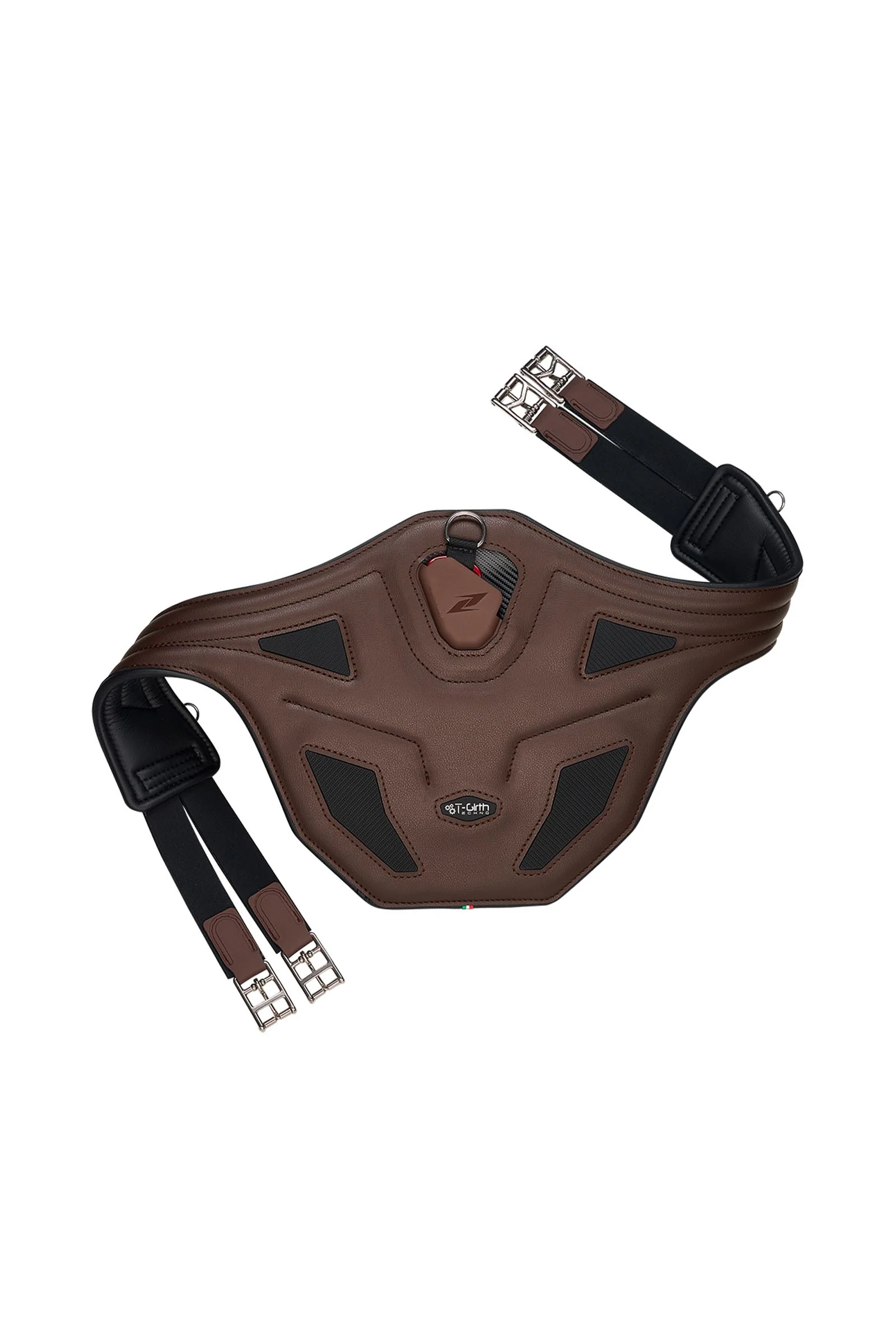 Techno Stud Girth Brown 45"