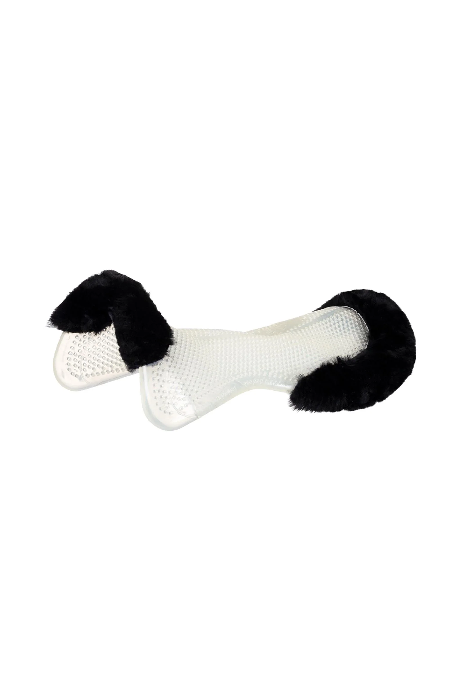 Theraputic Just Gel Pad Cut Out Sheepskin Transparent/Black L