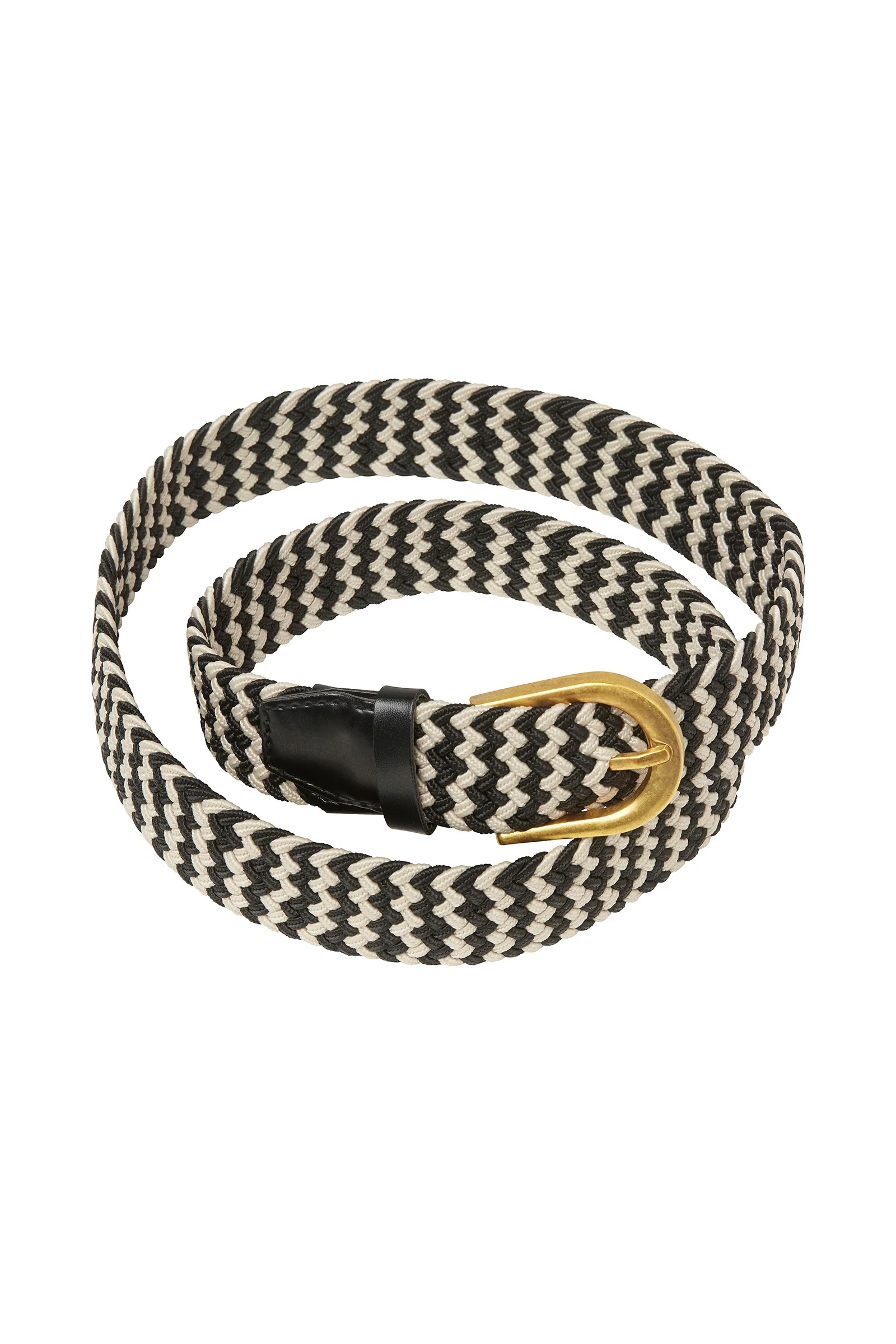 Tri-color Belt Black One Size