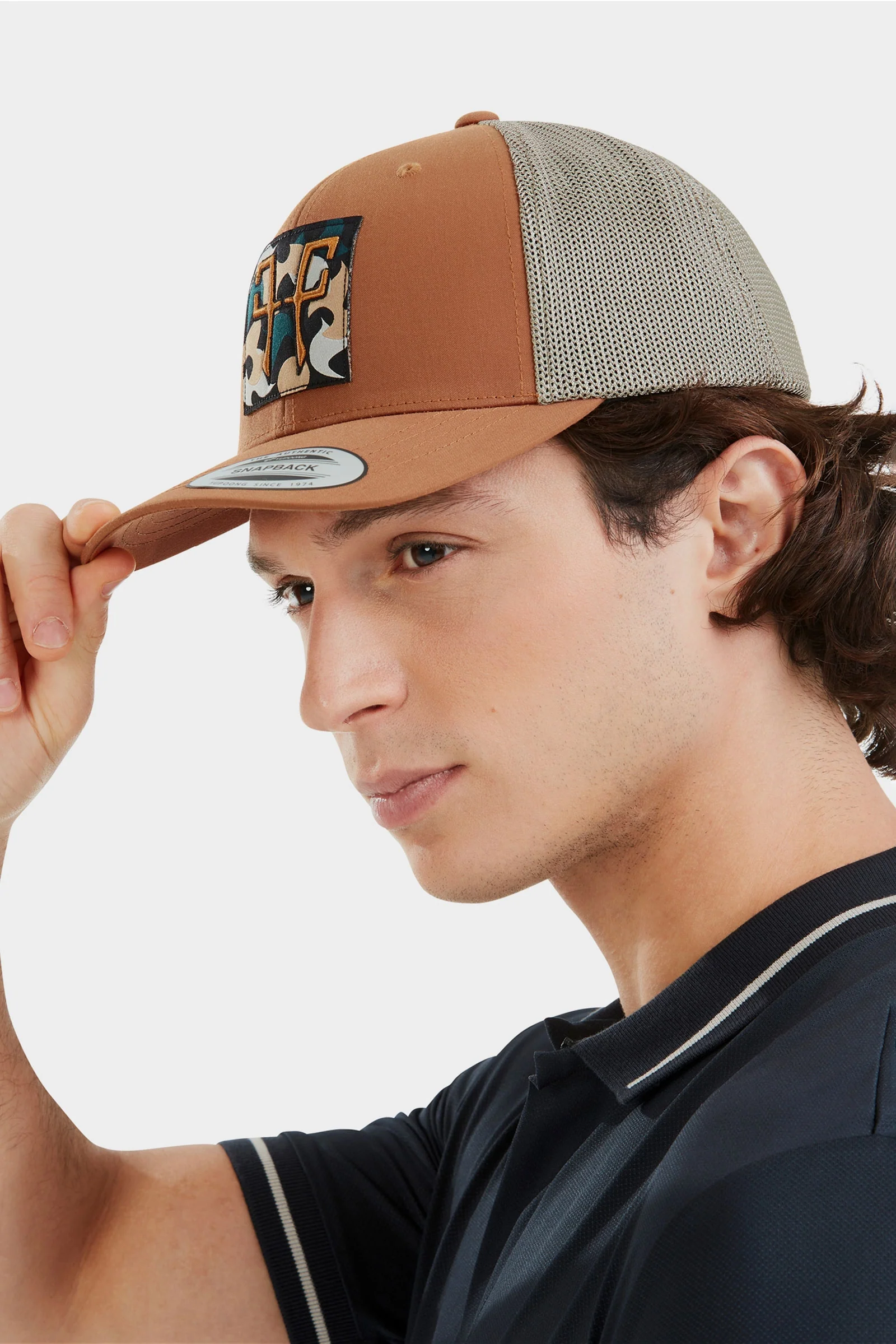 Trucker Cap Gold Beige S