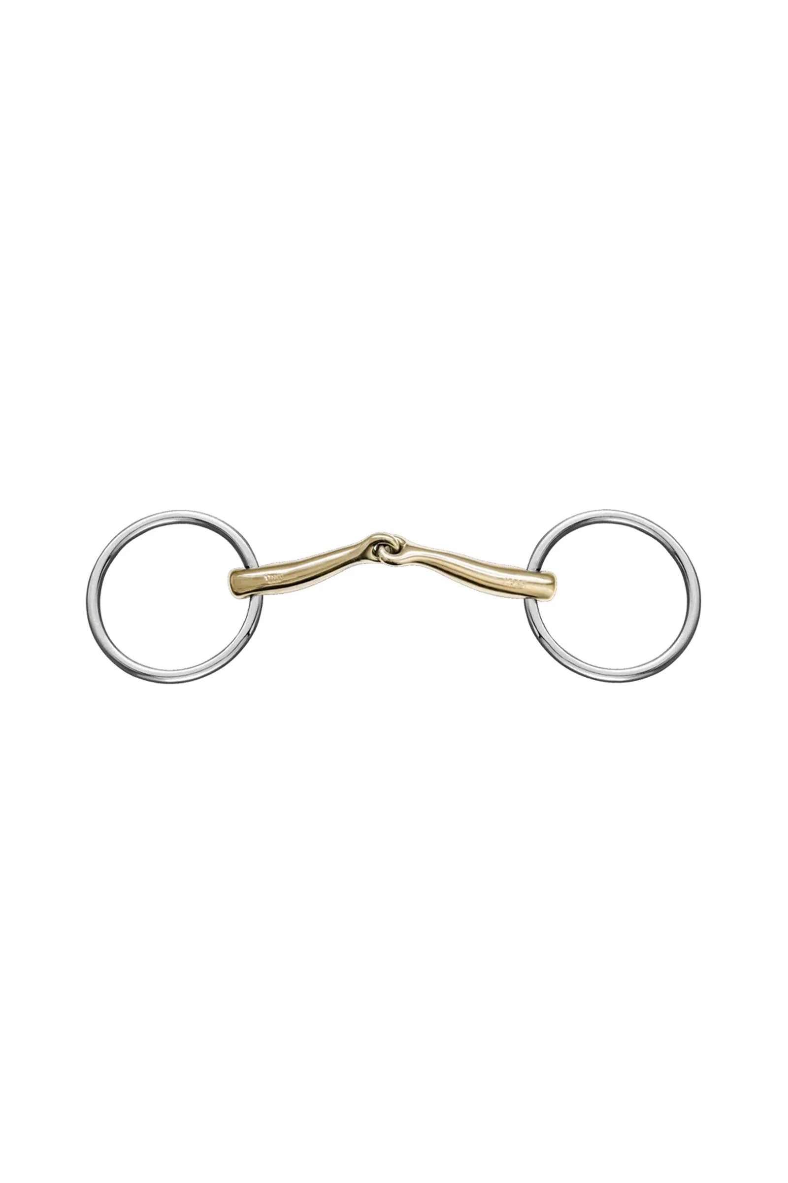 Turnado Pro Loose Ring Snaffle, Single Jt. 14mm, Sensogan Metall 115 mm