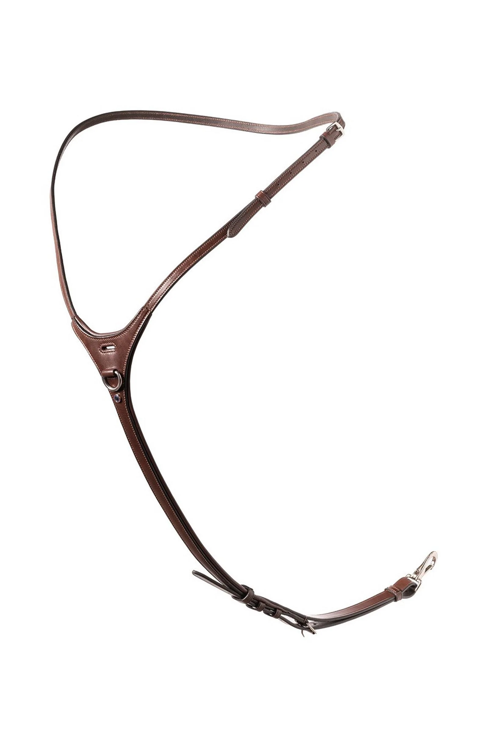 Verona Yoke Breastplate Brown/Silver F