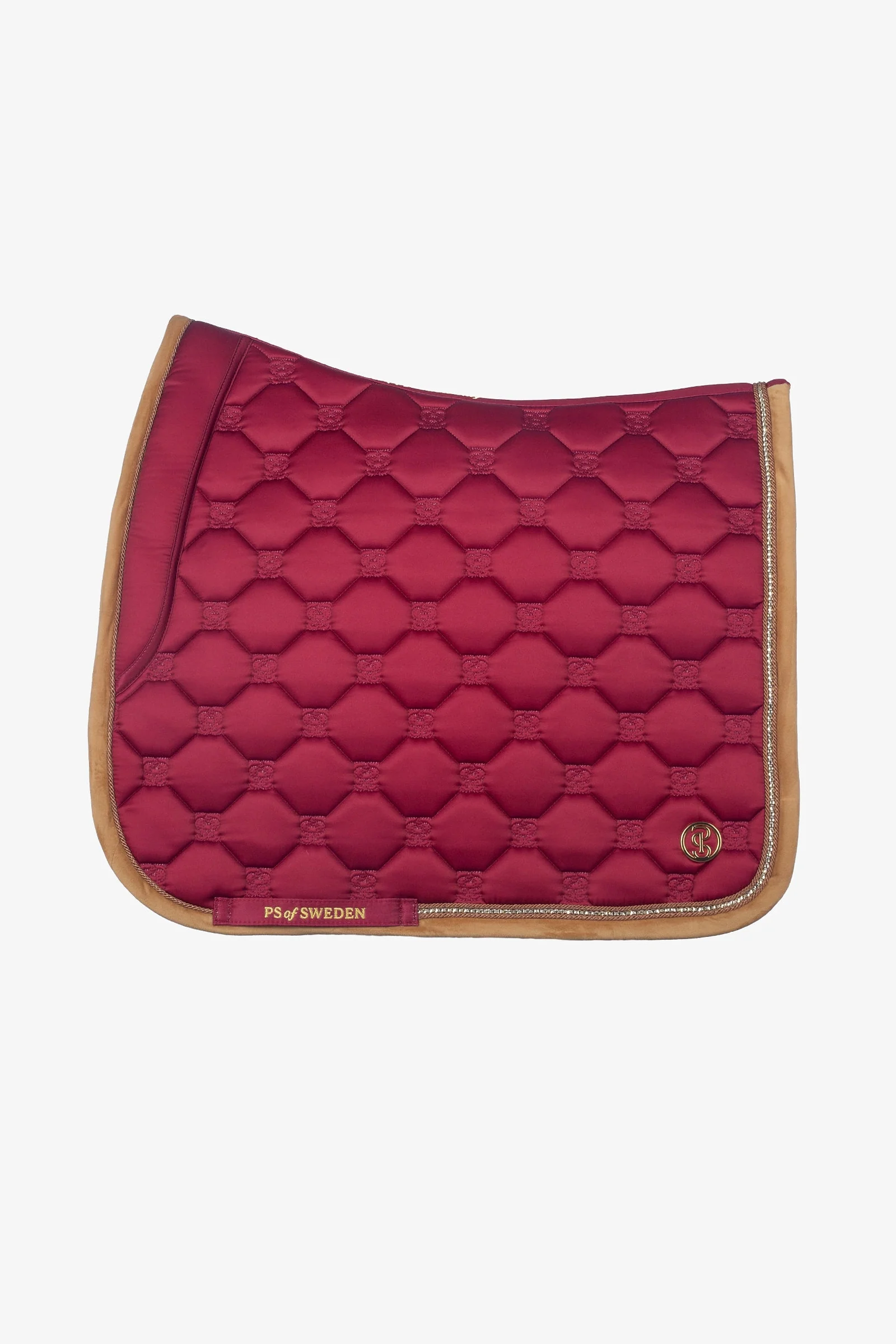 Vintage Monogram Dressage Saddle Pad Midnight Fuchsia F