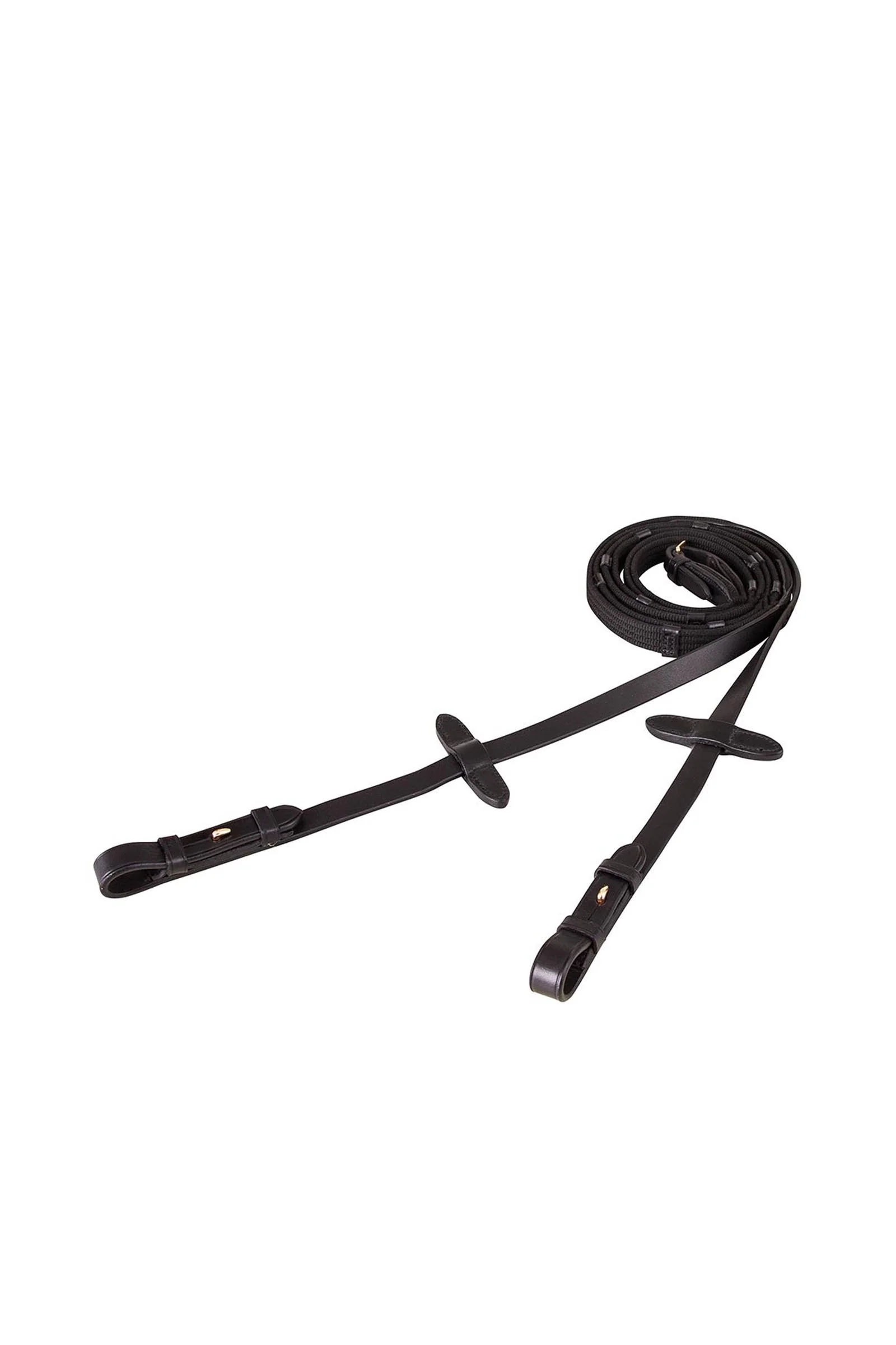 Web Reins Black/Gold F
