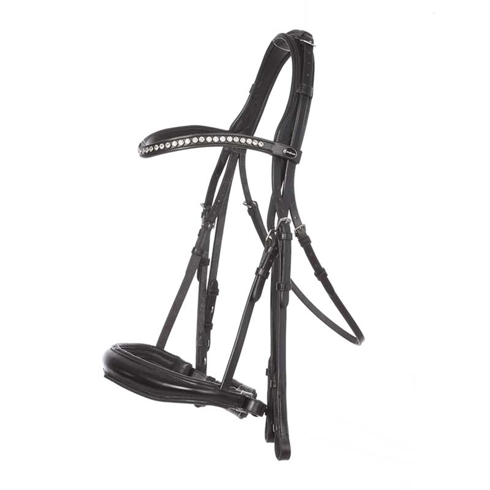 Weymouth bridle Antonia, crank noseband Black F