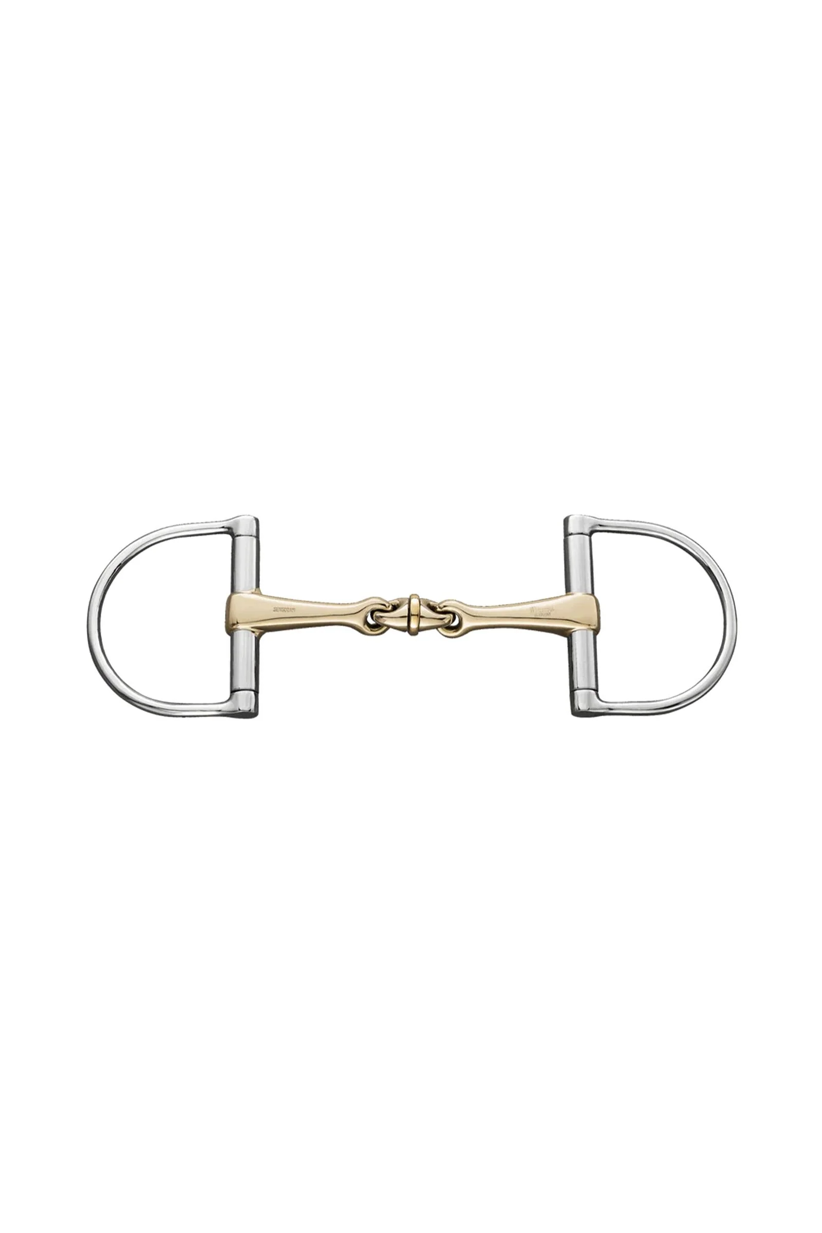 WH Ultra D-Ring Snaffle, Double Jt. 16mm, Sensogan 000 125 mm