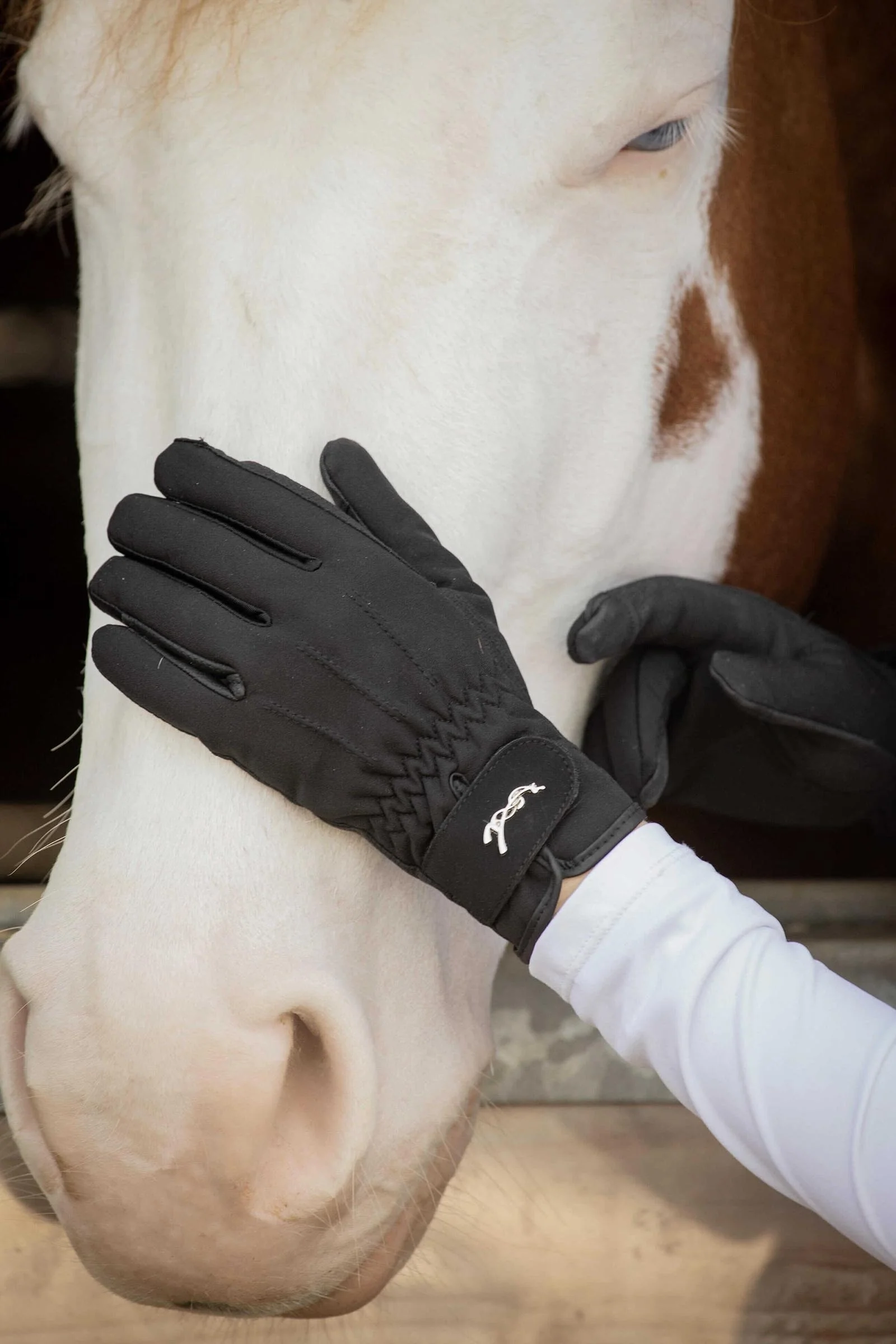 Winter Riding Gloves Black 6,5