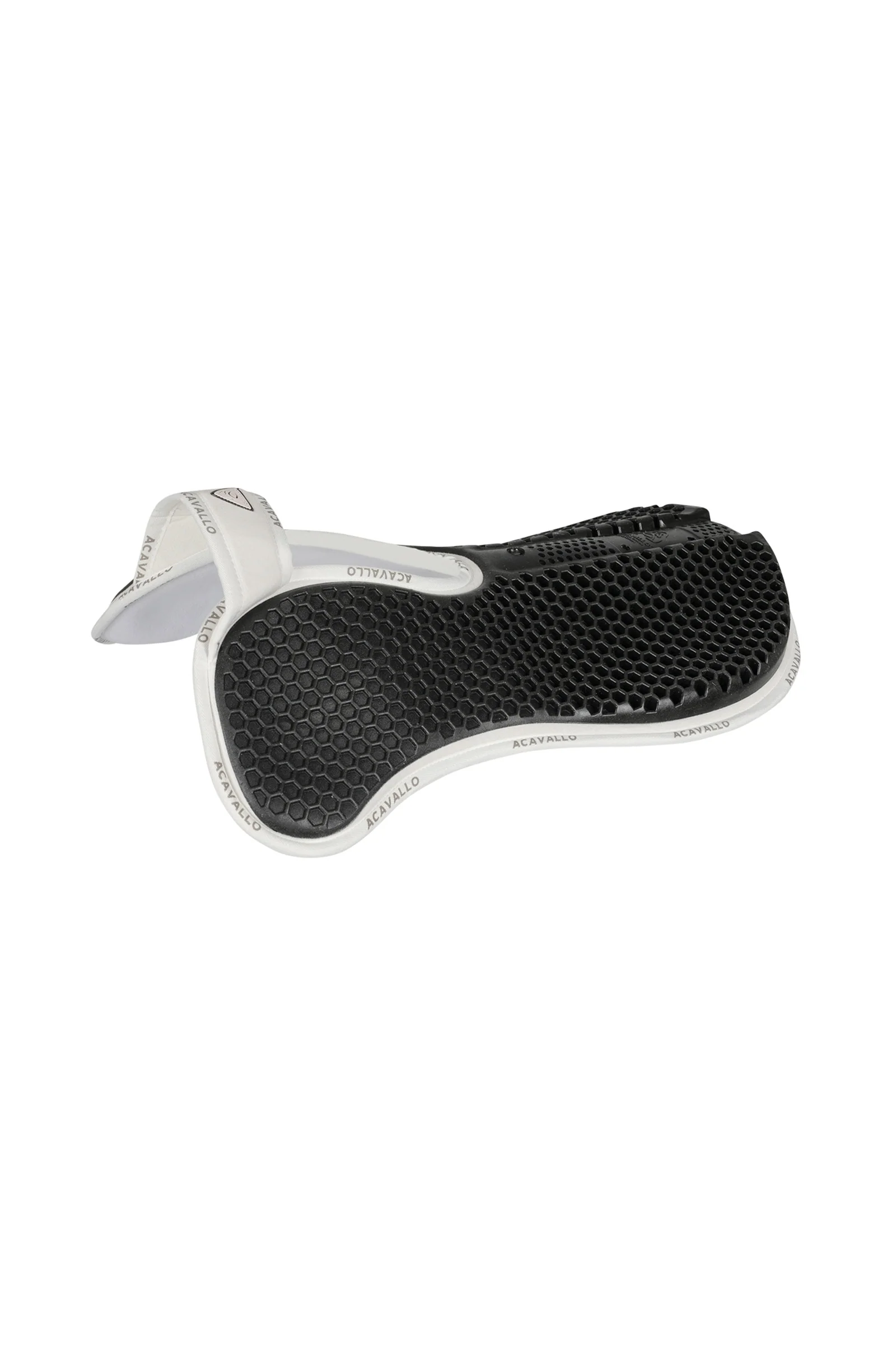 Withers Free Hexagonal Gel Pad Memory Foam With Back Riser White One Size