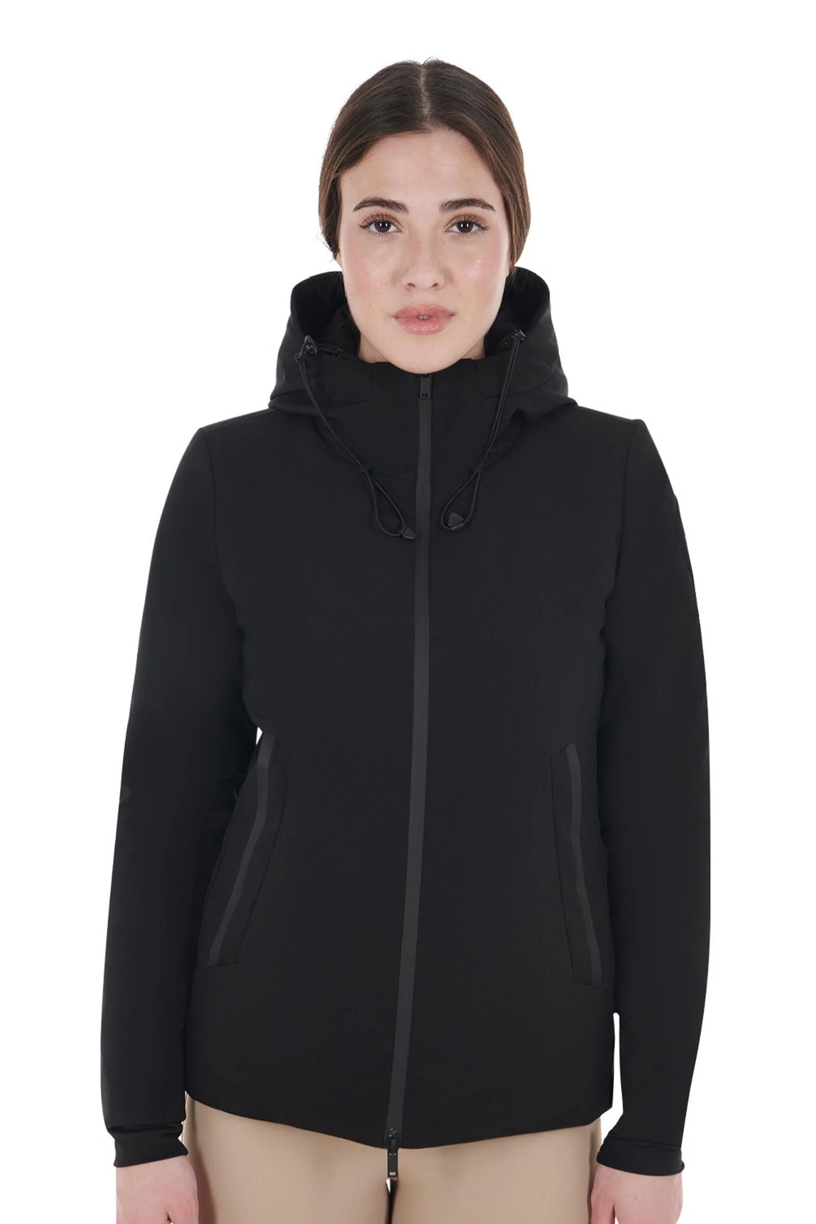 Women's Down Jacket Water and Wind Repellent Black M