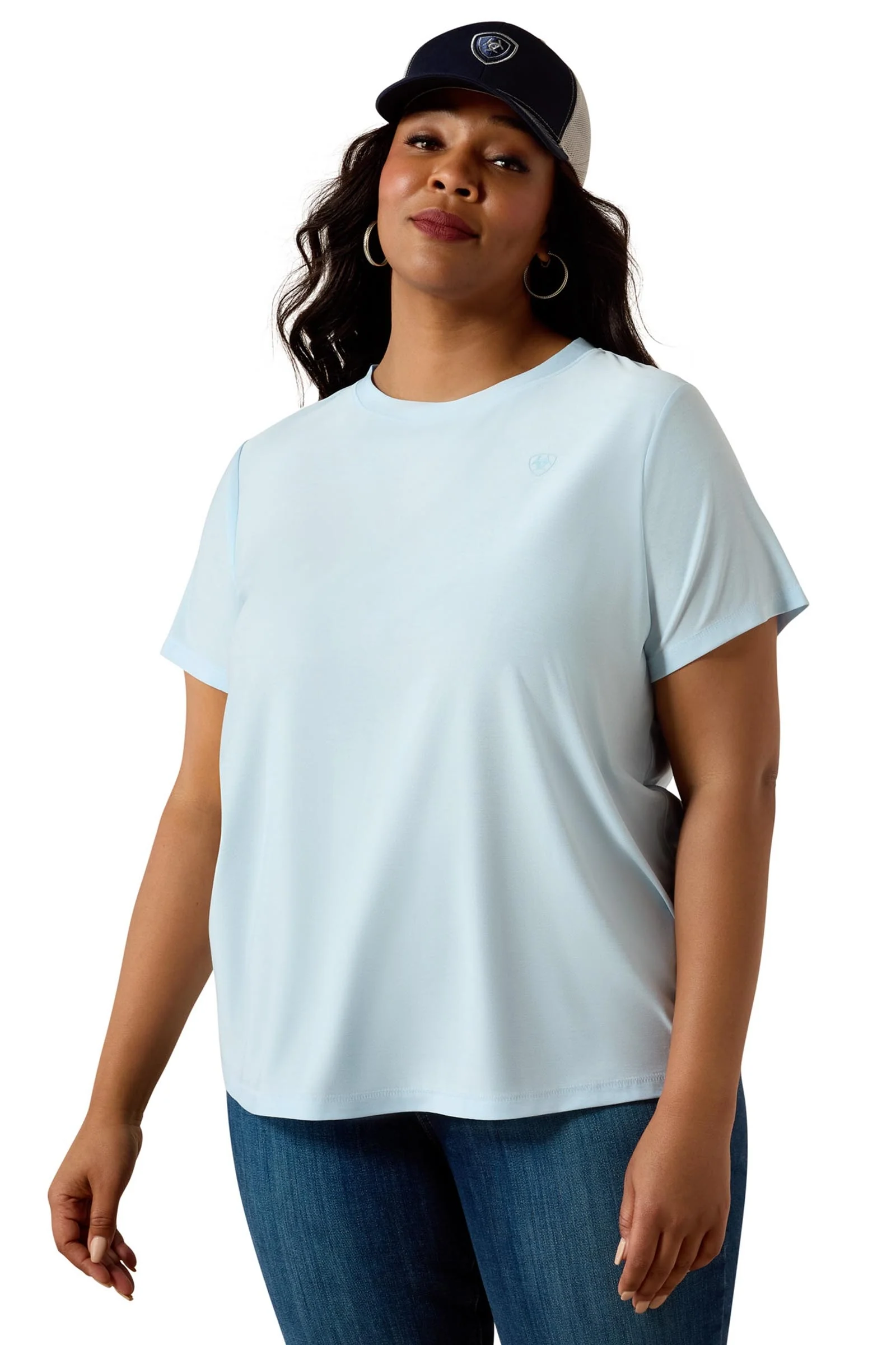 Women's Laguna Logo Shirt Nantucket Breeze XS