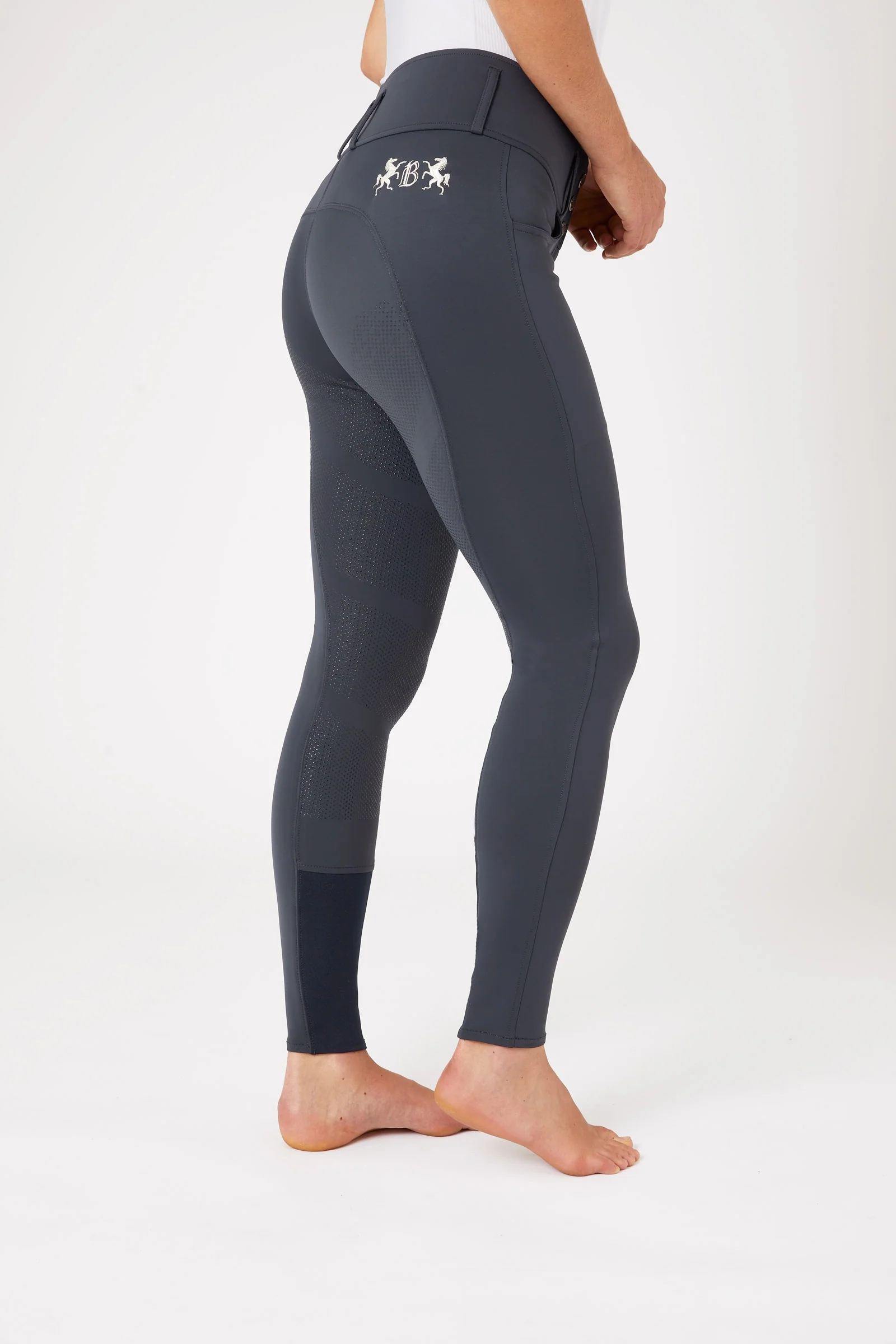 Women's Meghan High Waist Full Seat Breeches Dark Navy 6