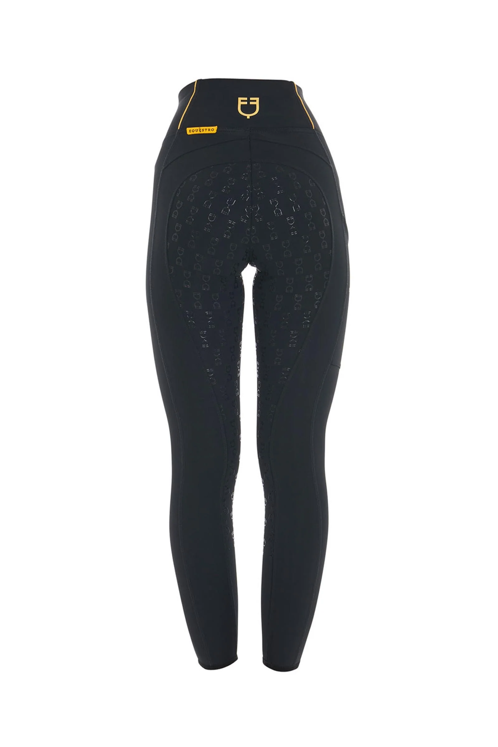 Women's Slim Fit Light Full Grip High-Waisted Leggings Black XS