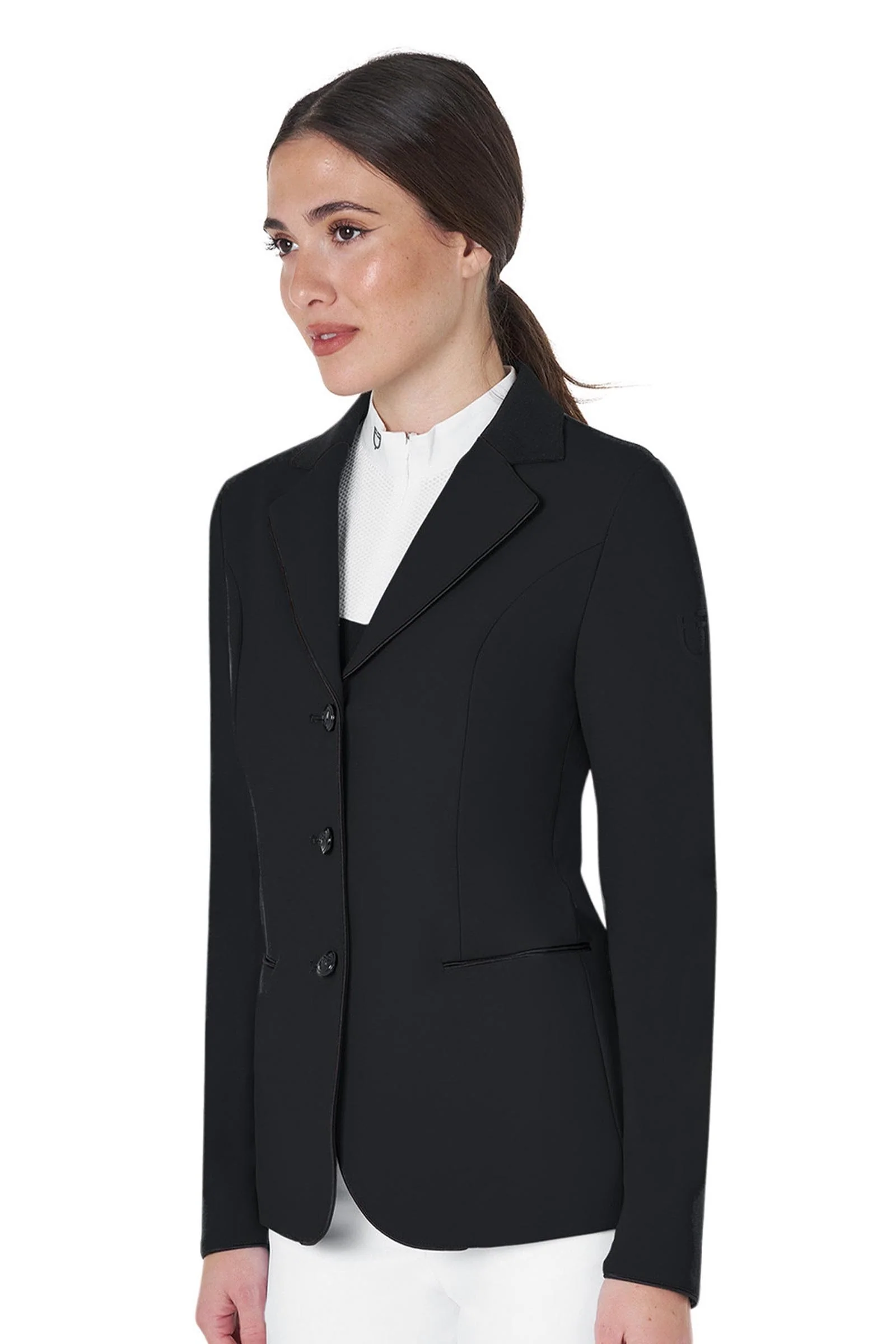 Women's Three-button Competition Jacket Black L