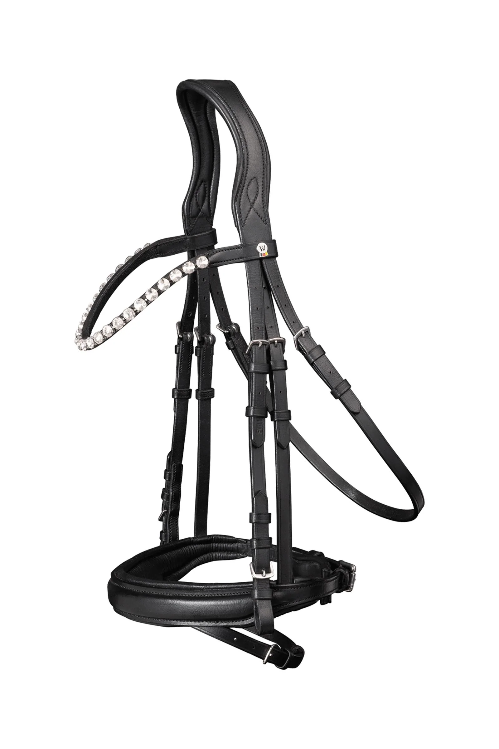 X-Line Beauty Bridle, english-combined Black F