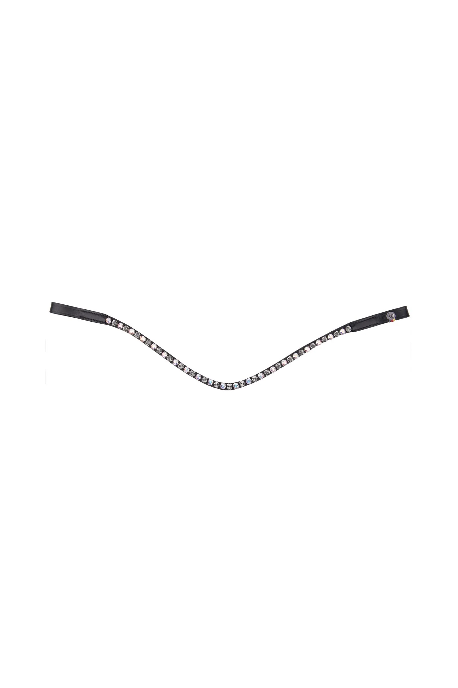 X-Line Glamour Browband Black/Mother Of Pearl-Grey C