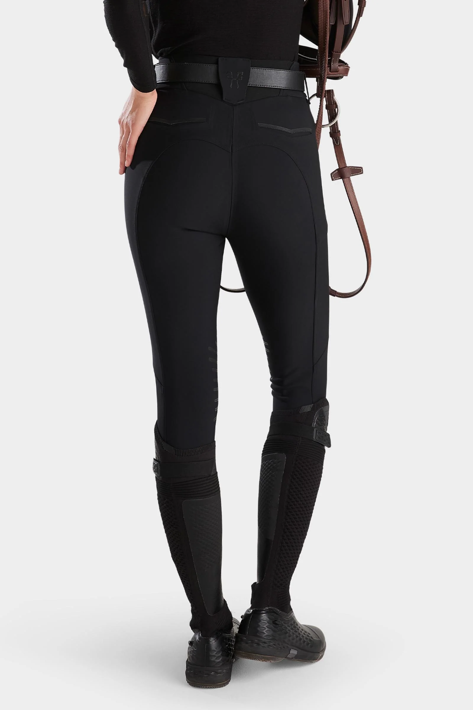 X-Perform Iconic Riding Women´s Kneegrip Breeches Black 10