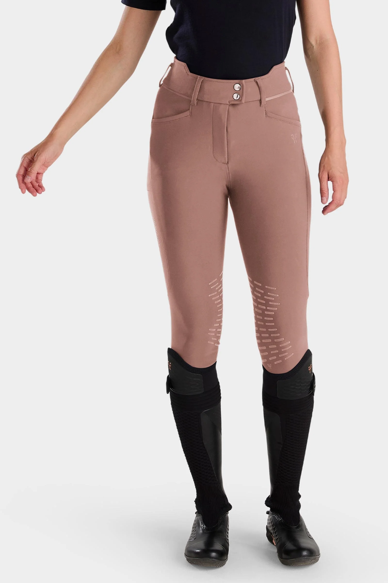 X-Perform Iconic Riding Women´s Kneegrip Breeches Soft Brown 4