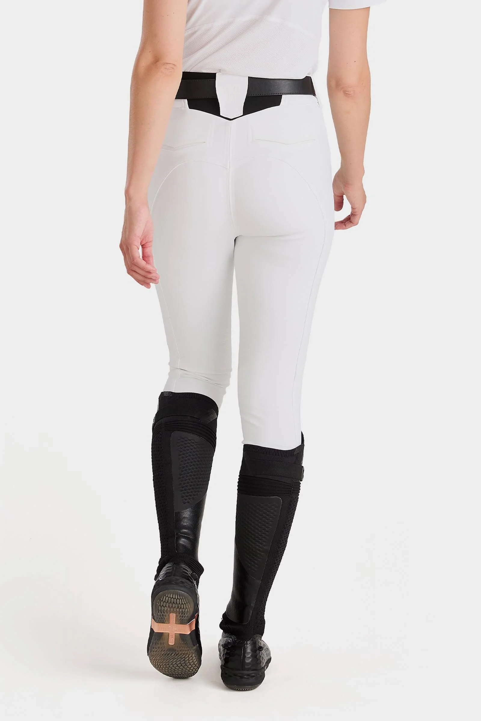 X-Perform Iconic Riding Women´s Kneegrip Breeches White 2