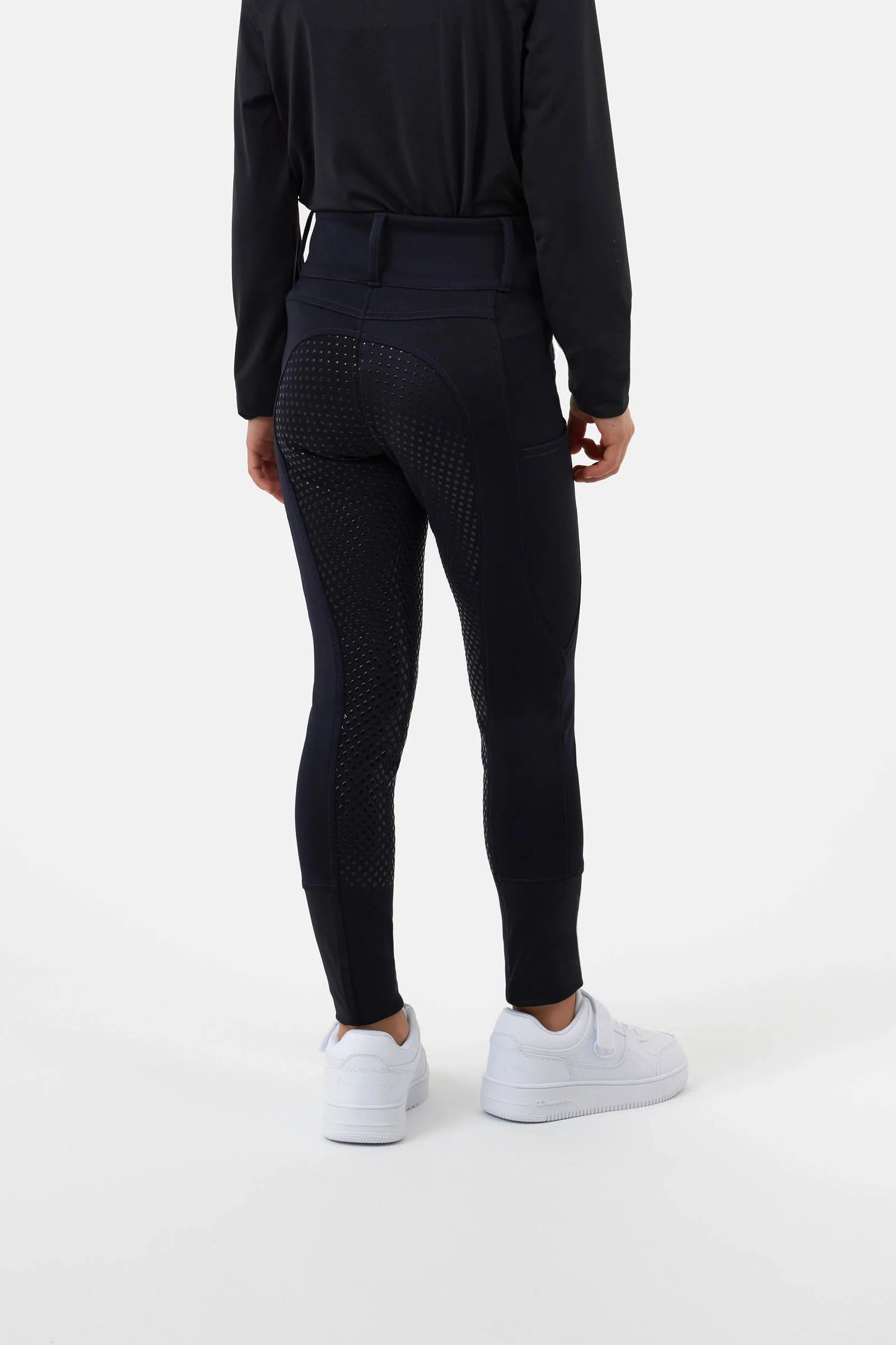 Young Rider Evelyn Fullgrip Breeches Dark Navy 13-15 years