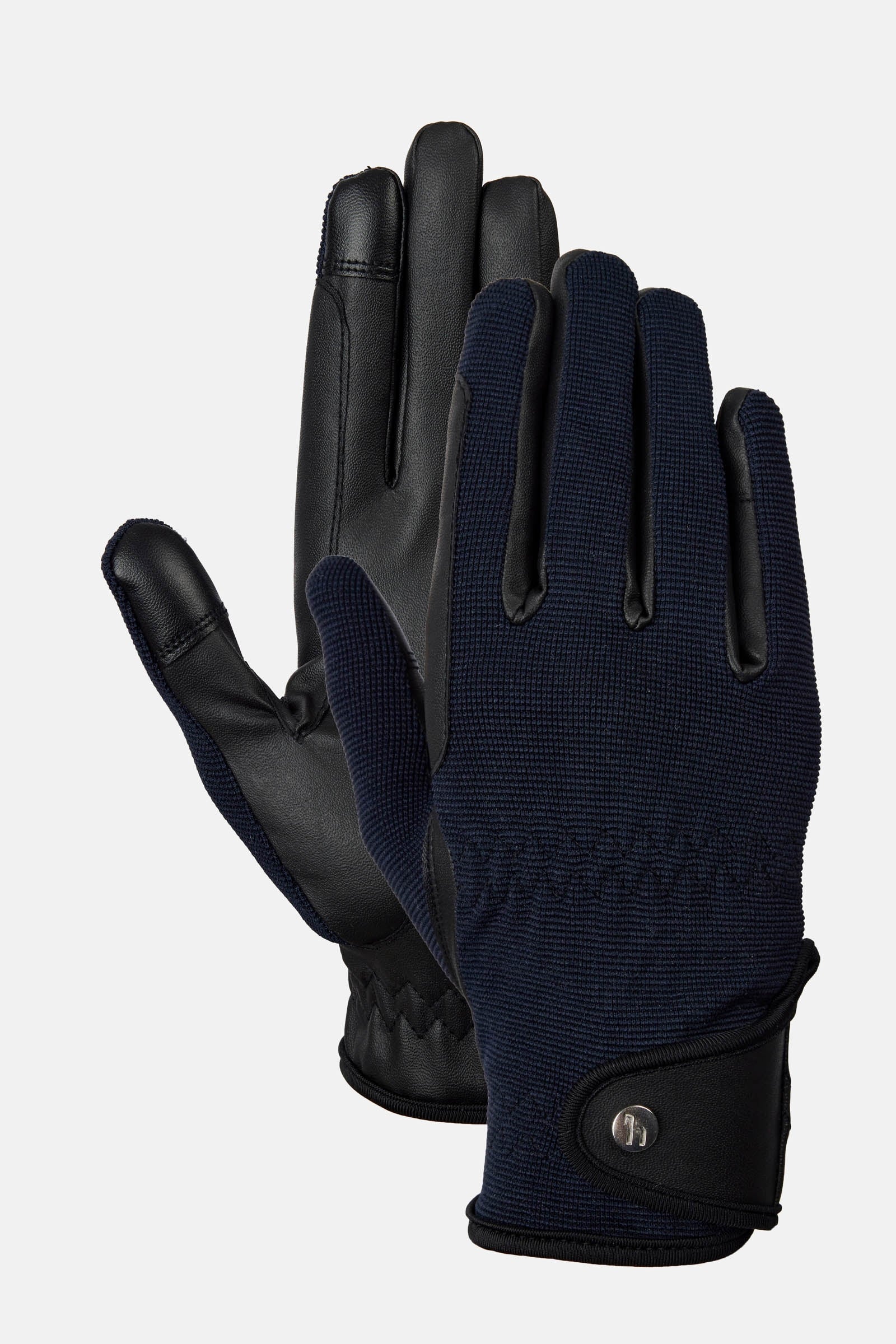 Young Rider Romy Riding Gloves Dark Navy 4