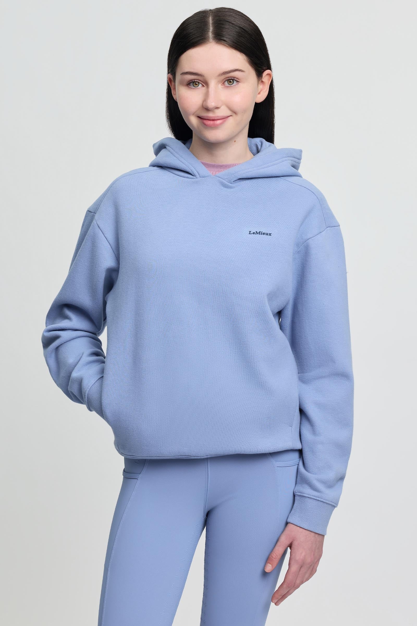 Young Rider Sia Kid's Hoodie Powder Blue 8-10 years