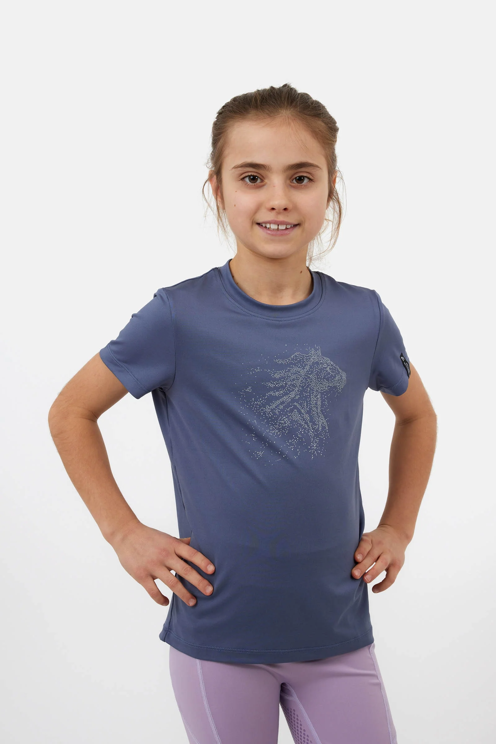 Young Rider Wilda T-Shirt Grisaille 11-12 years
