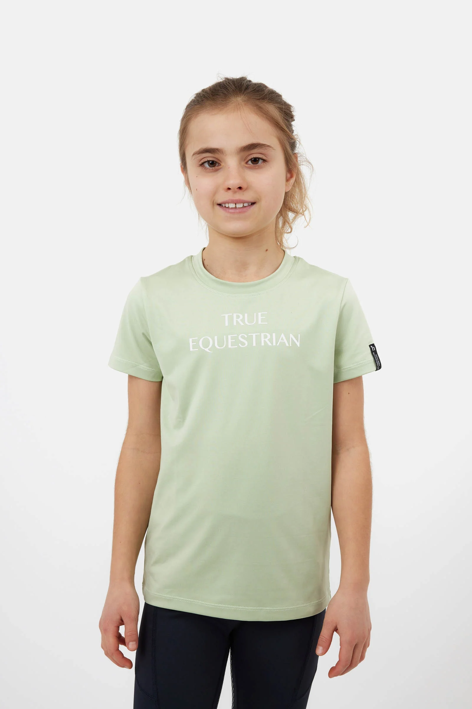 Young Rider Wilda T-Shirt White Jade 13-15 years
