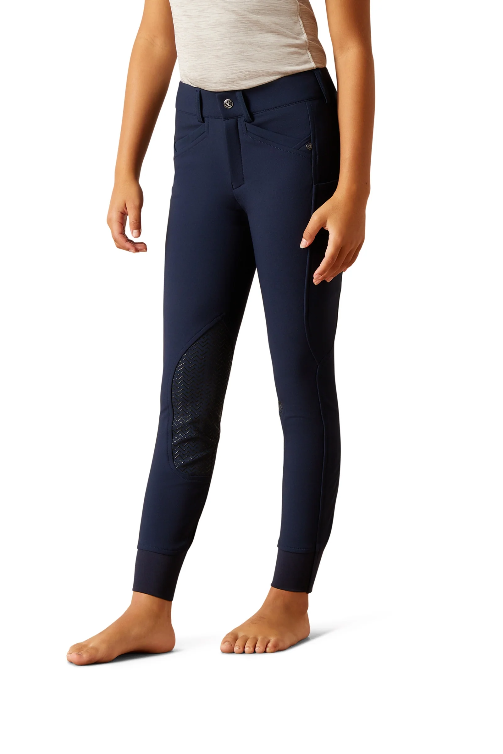Youth Prelude 2.0 Knee Patch Breeches Navy Eclipse 14-15 years